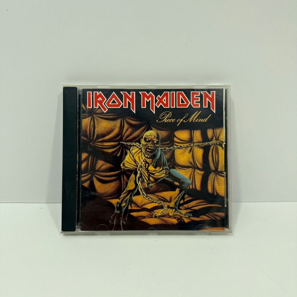 Iron Maiden Piece of Mind CD Music Silver Heavy Metal The Trooper 0579